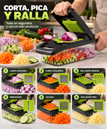 Rayador y Picador Multifuncional de Cocina + Envío Gratis