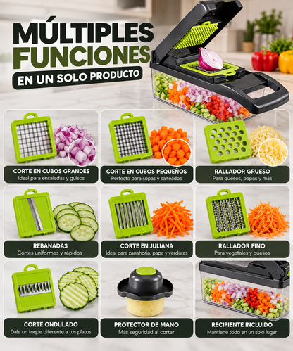 Rayador y Picador Multifuncional de Cocina + Envío Gratis